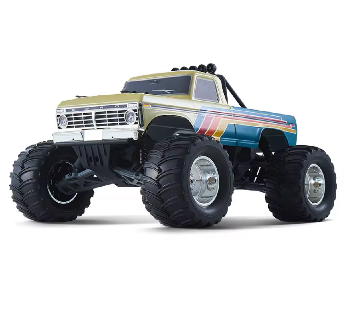 FMS Ford F100 Monster Truck escala 1/10 4X2 Brushless White