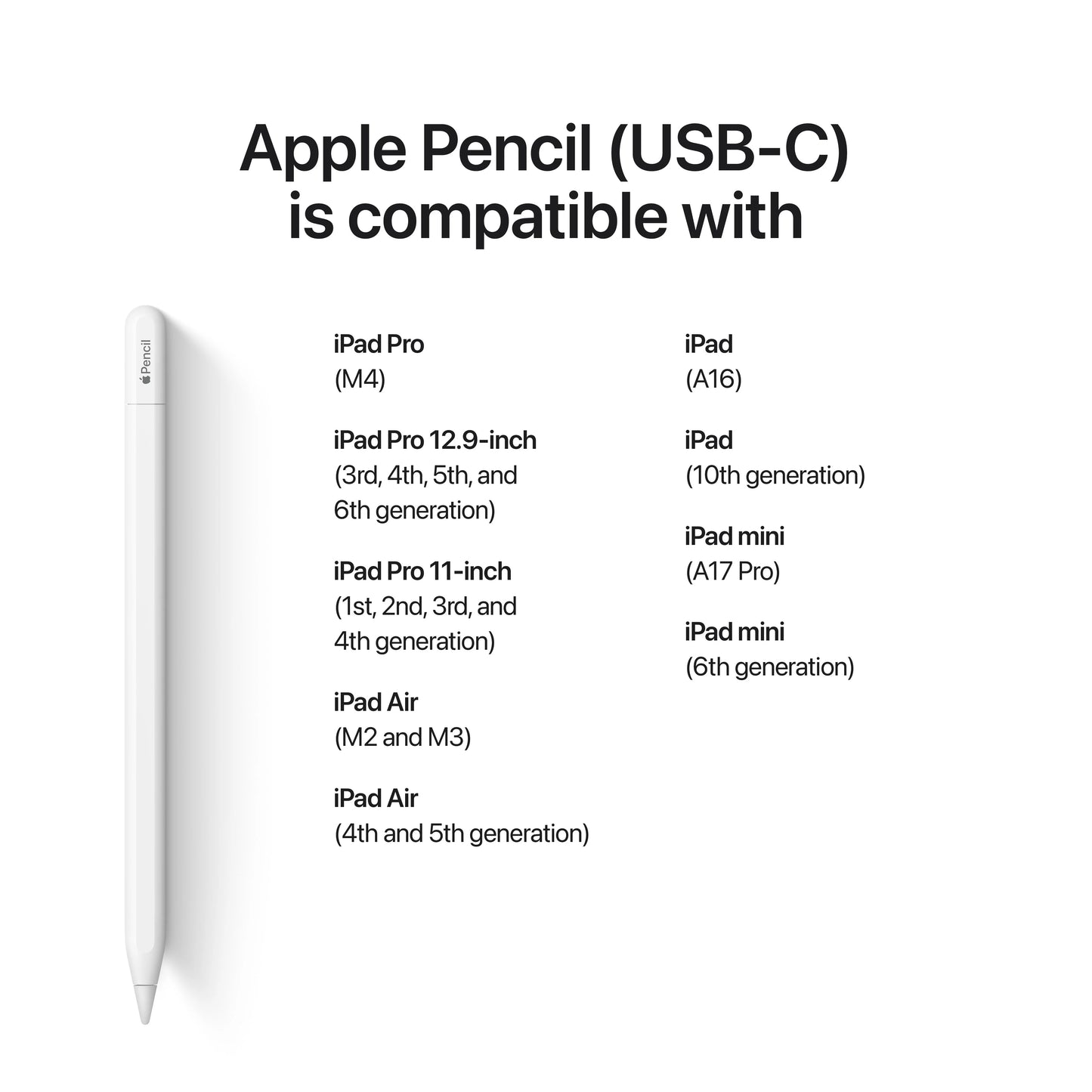 Apple Pencil USB C Original