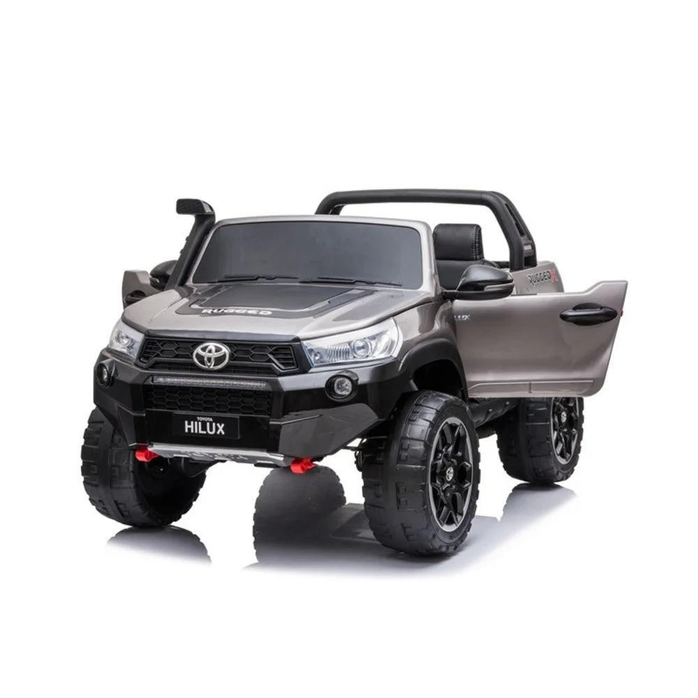 Toyota Hilux 4x4 eléctrico para niño Grey