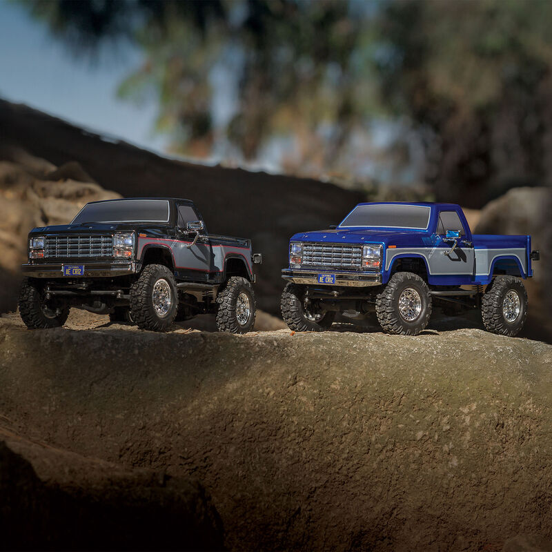 Team Associated CR12 Ford F150 Custom escala 1/12 4x4 Crawler Blue