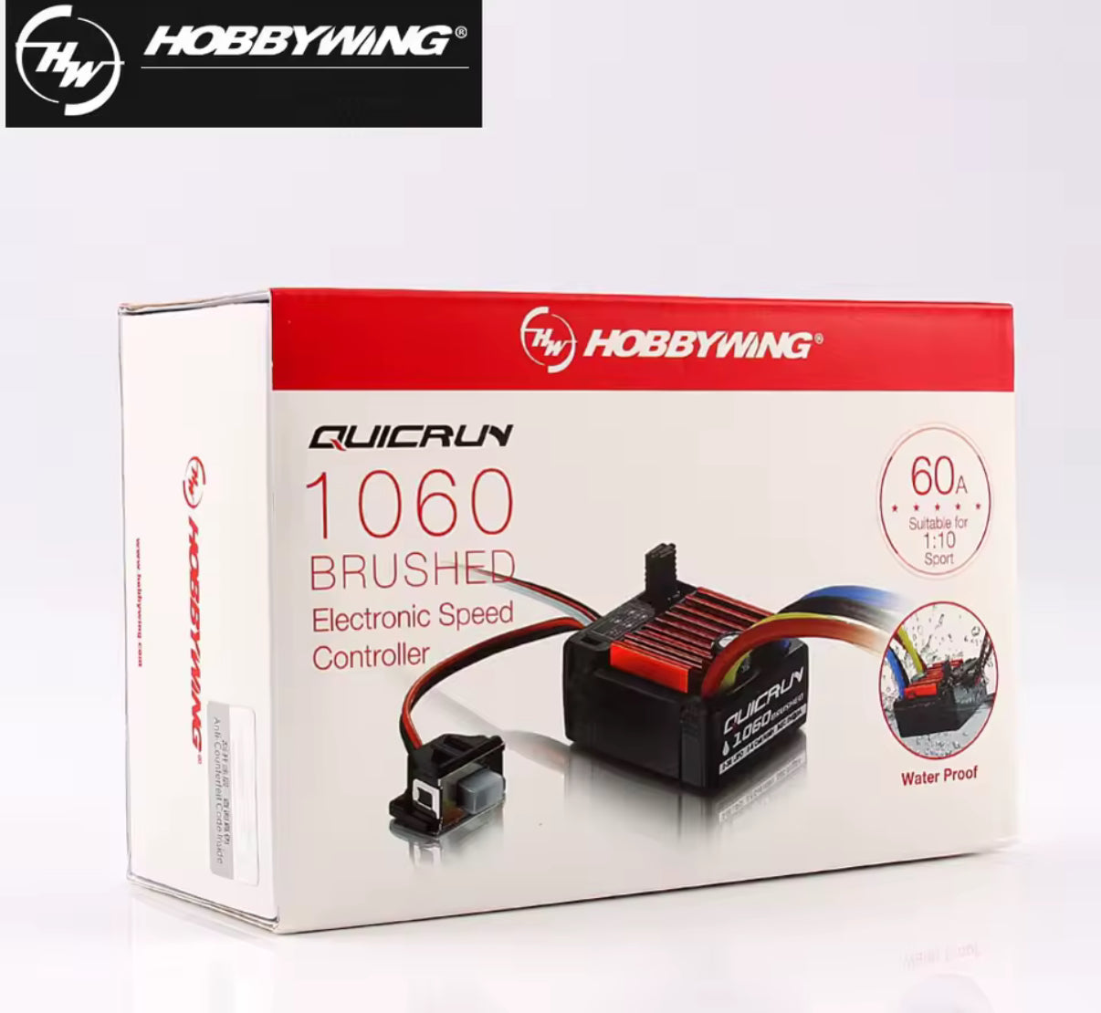 ESC Hobbywing de 60amp waterproof