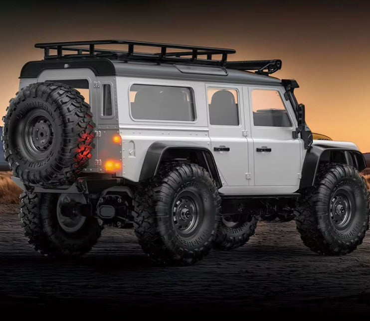 Hb Rover HB Land Rover Defender escala 1/16 4x4 Crawler Gray – ShayShopping