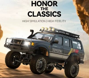 JXC Toyota Land Cruiser LC80 4Runner escala 1/12 4x4 Crawler Cream