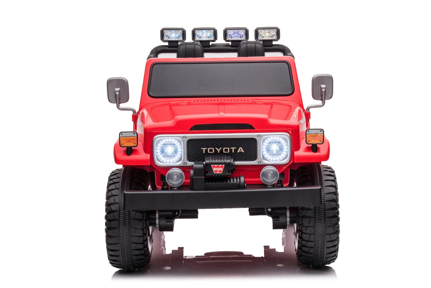 Toyota Land Cruiser FJ40 4x4 eléctrico para niños Red