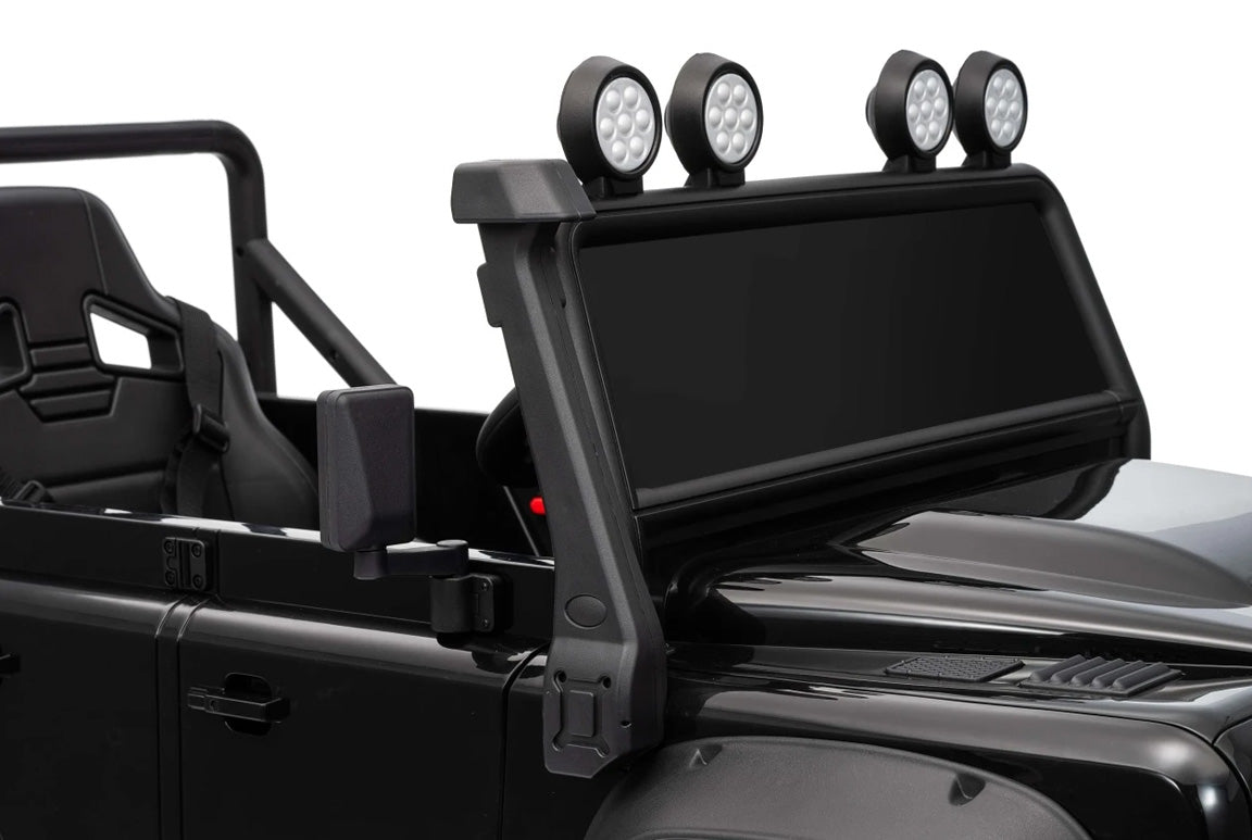 Land Rover Defender eléctrico para niño Black