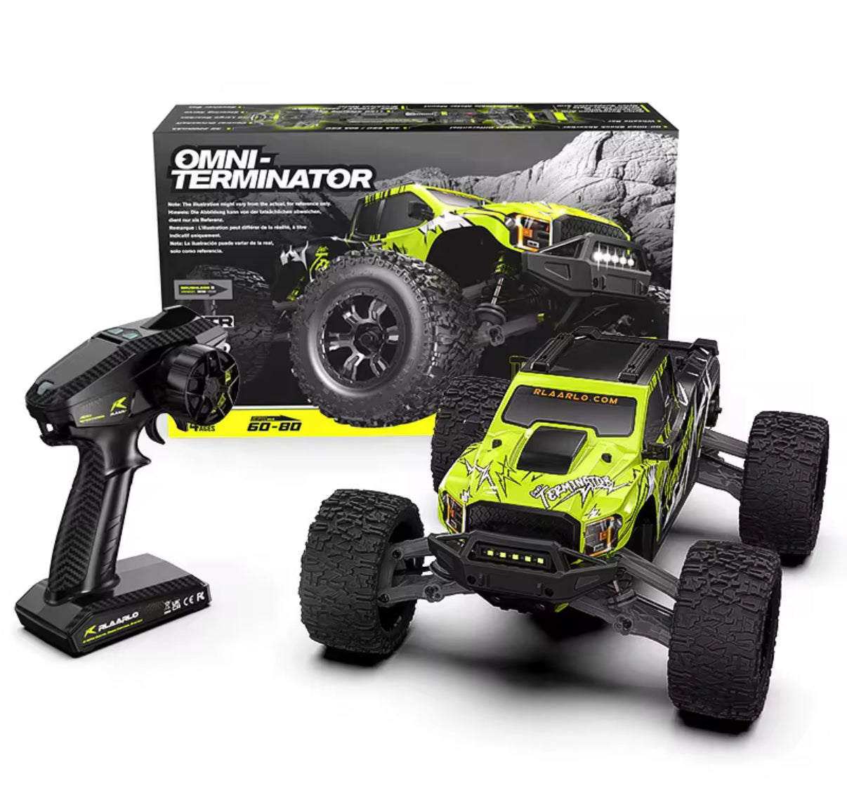 Rlaarlo Omni Terminator escala 1/10 4X4 Brushless