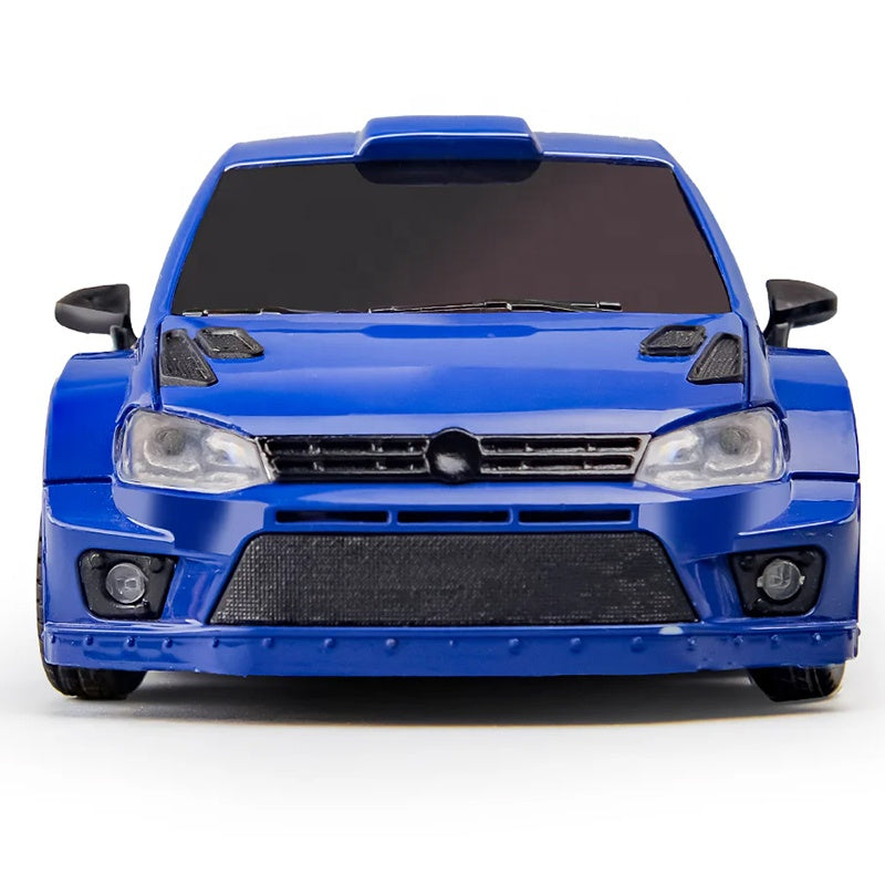 LDRC Volkswagen Polo escala 1/28 RC Drift 4WD Blue