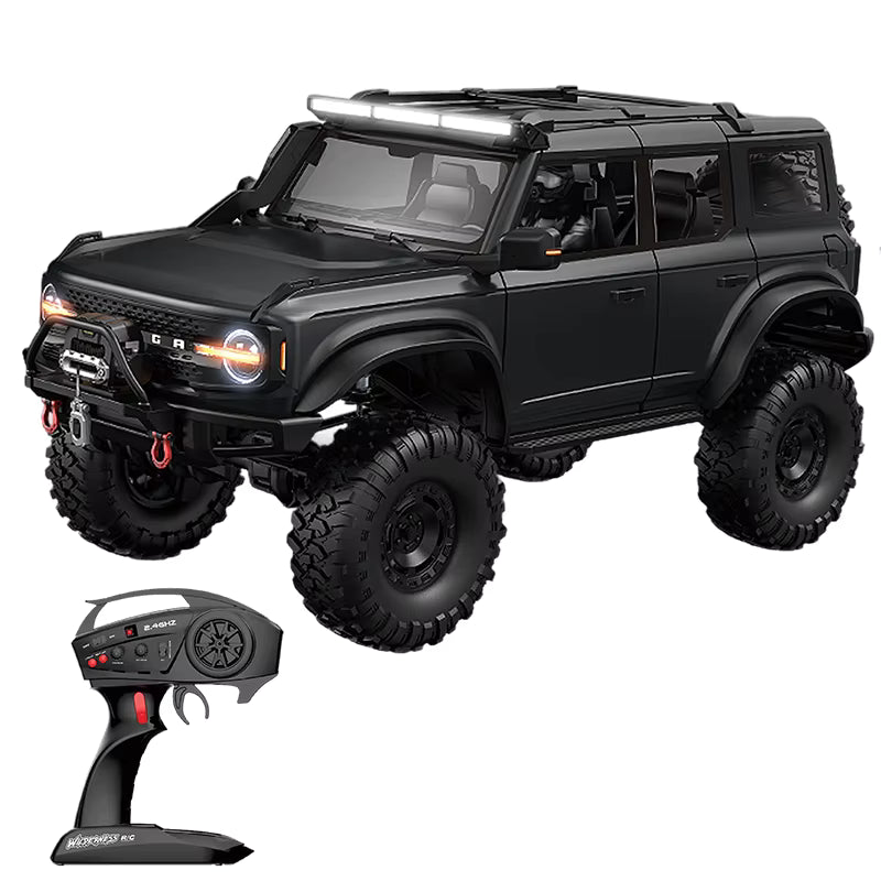 HB Racing Ford Bronco escala 1/10 4x4 crawler con wincha funcional Negro