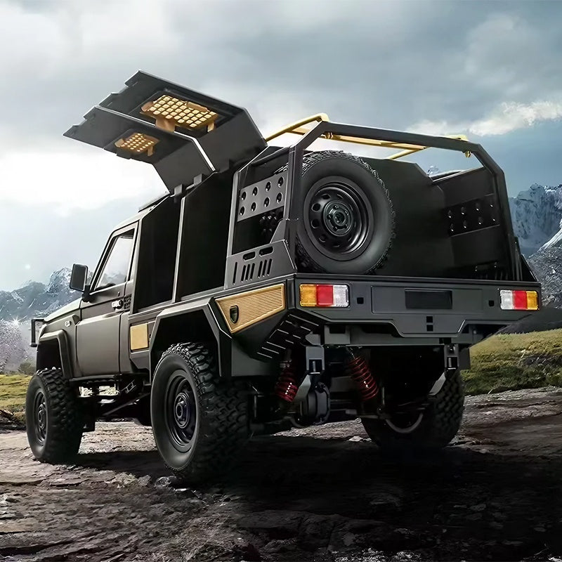 MN Toyota Land Cruiser MN82S escala 1/12 4X4 Crawler Black