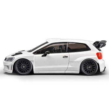 LDRC Volkswagen Polo escala 1/28 RC Drift 4WD White