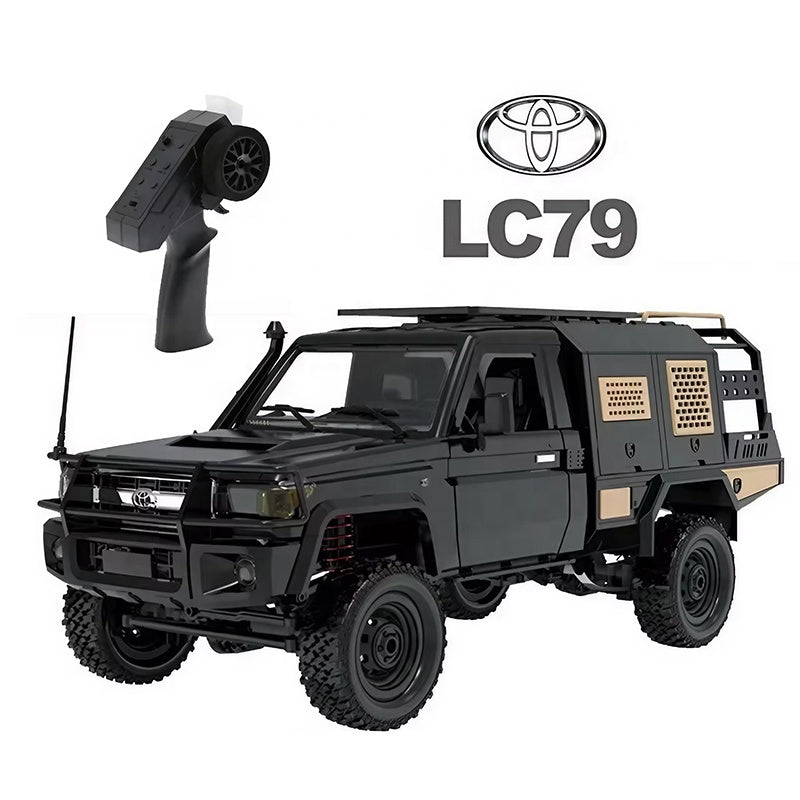 MN Toyota Land Cruiser MN82S escala 1/12 4X4 Crawler Black