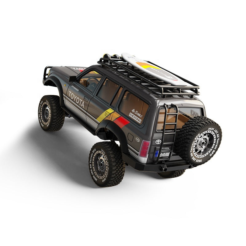 JXC Toyota Land Cruiser LC80 4Runner escala 1/12 4x4 Crawler Gray