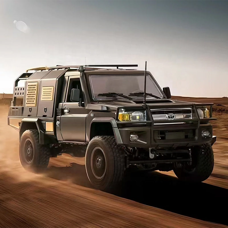 MN Toyota Land Cruiser MN82S escala 1/12 4X4 Crawler Black