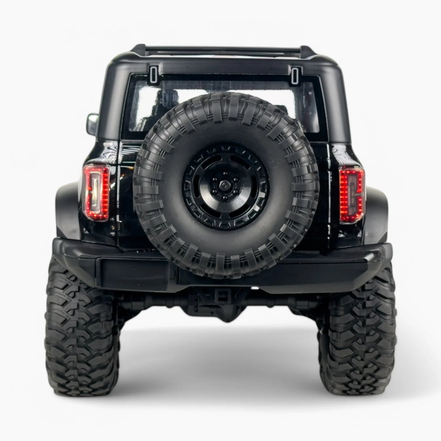 HB Racing Ford Bronco escala 1/10 4x4 crawler con wincha funcional Negro