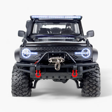 HB Racing Ford Bronco escala 1/10 4x4 crawler con wincha funcional Negro