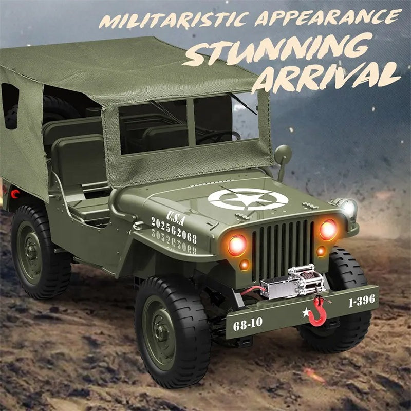 JJRC 1941 Jeep Willys MB Militar 1/10 4x4 Crawler