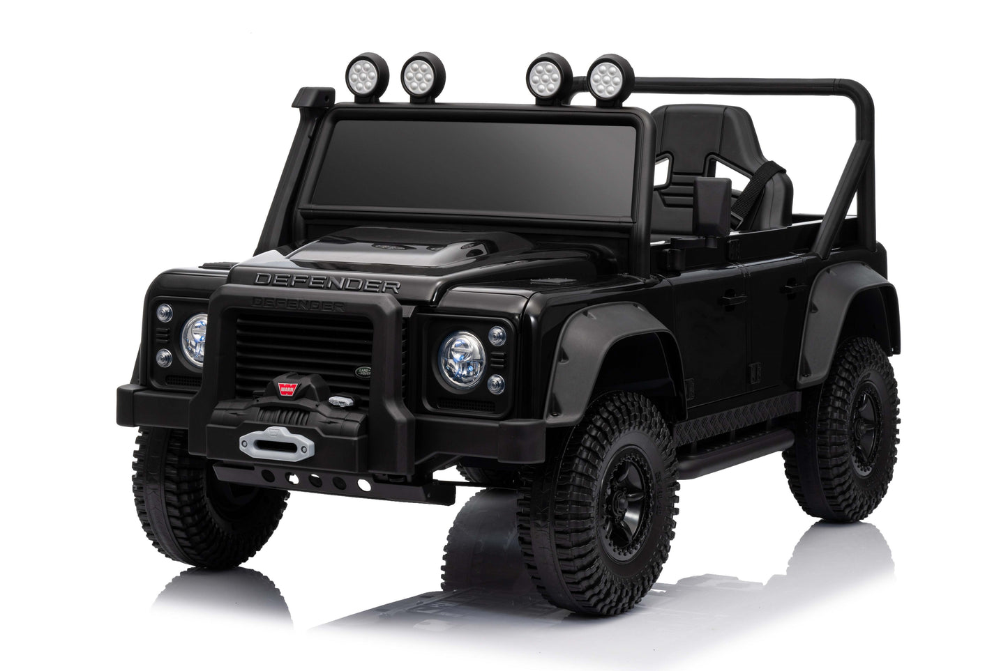 Land Rover Defender eléctrico para niño Black