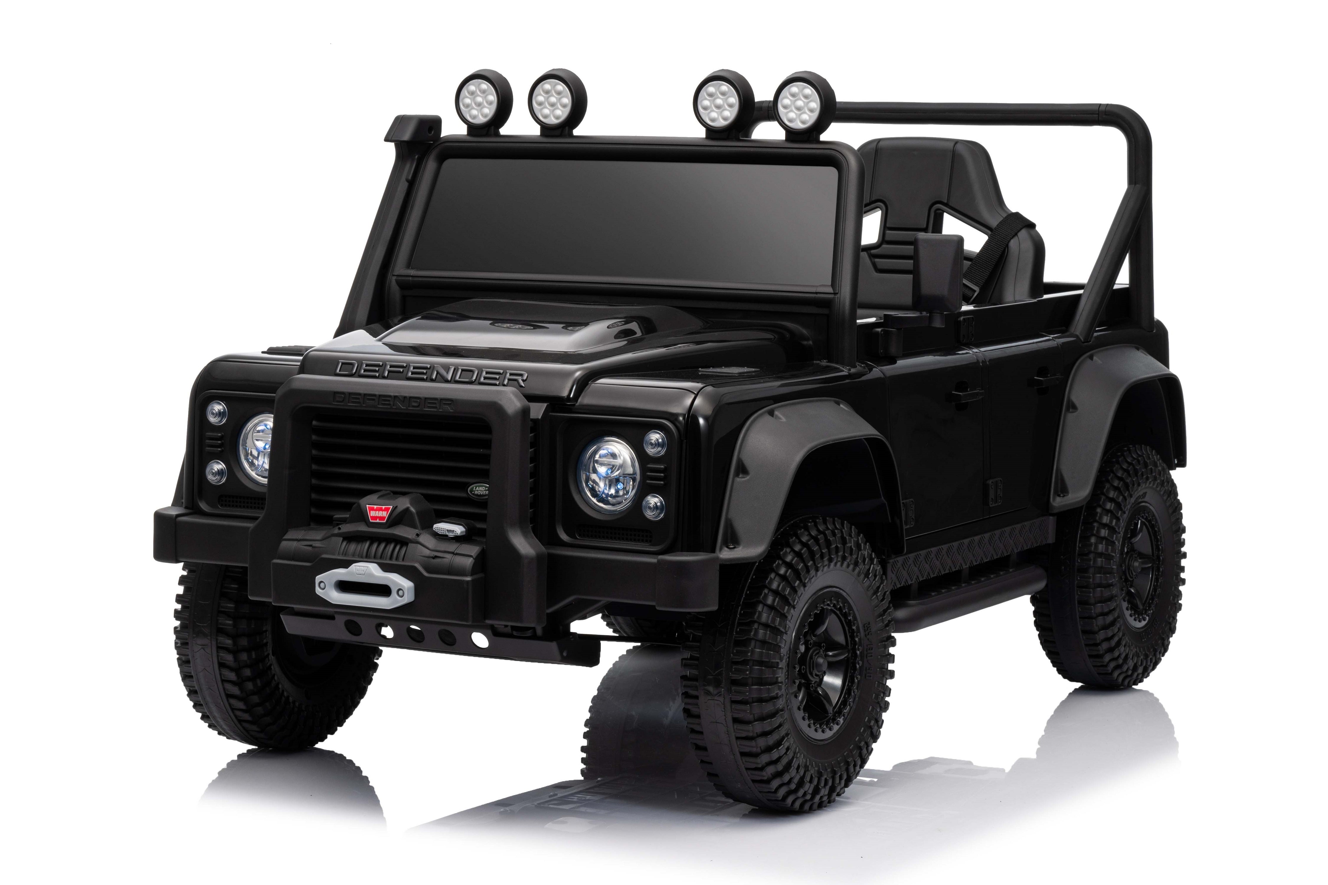 Land Rover Defender eléctrico para niño Black