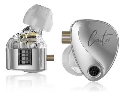 AUDIFONOS KZ CASTOR HARMAN SILVER