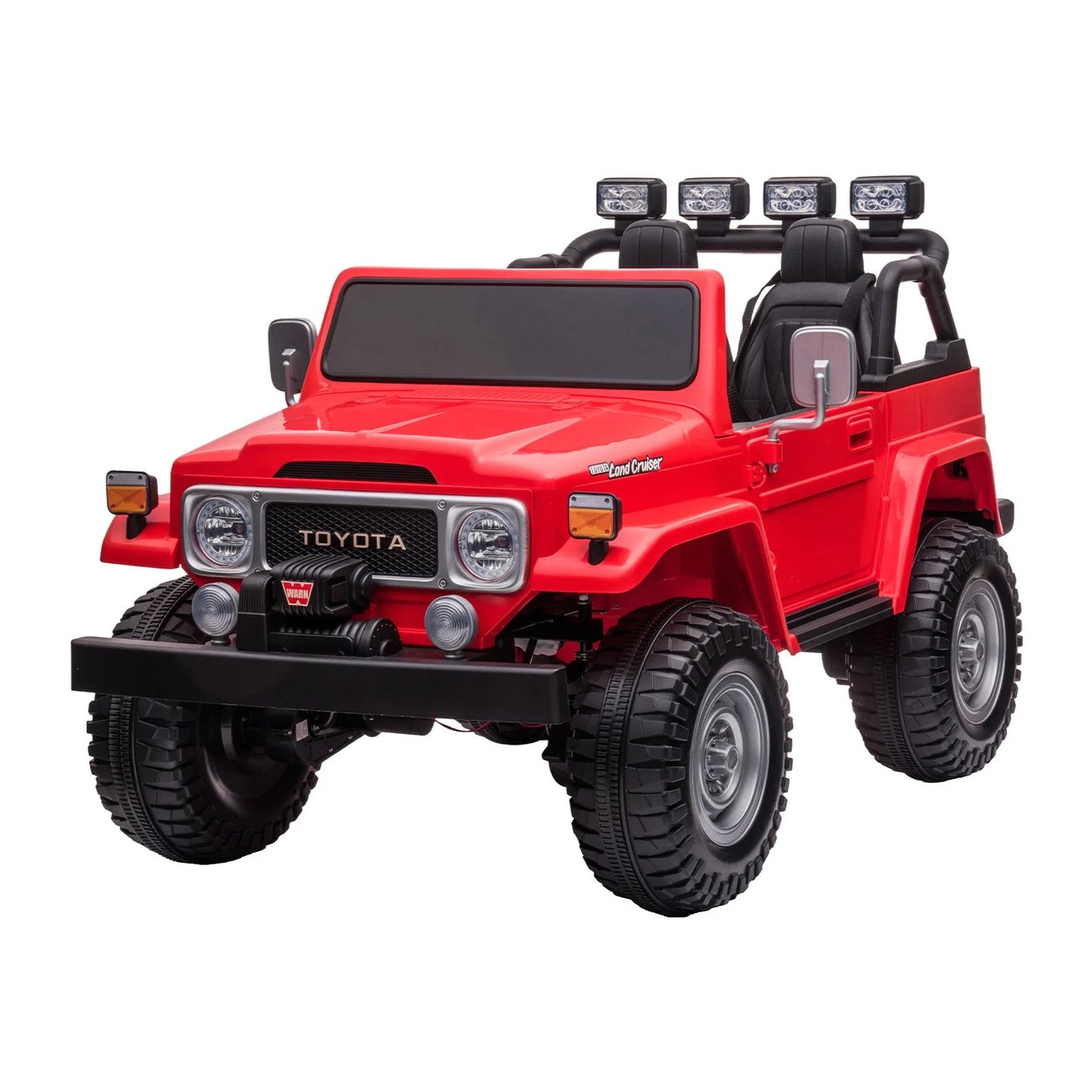 Toyota Land Cruiser FJ40 4x4 eléctrico para niños Red