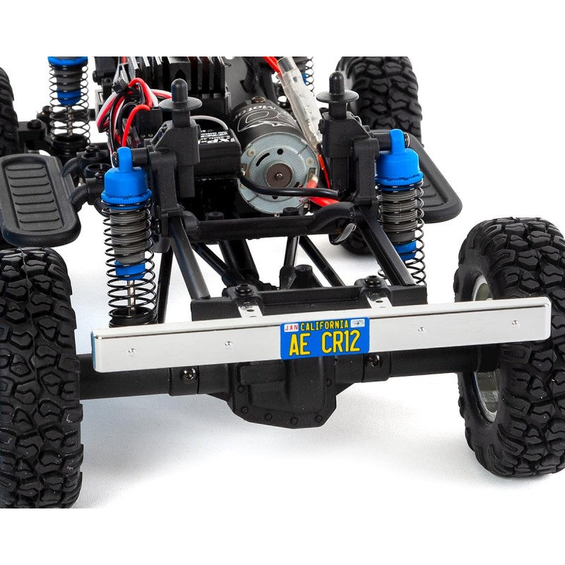 Team Associated CR12 Ford F150 Custom escala 1/12 4x4 Crawler Blue