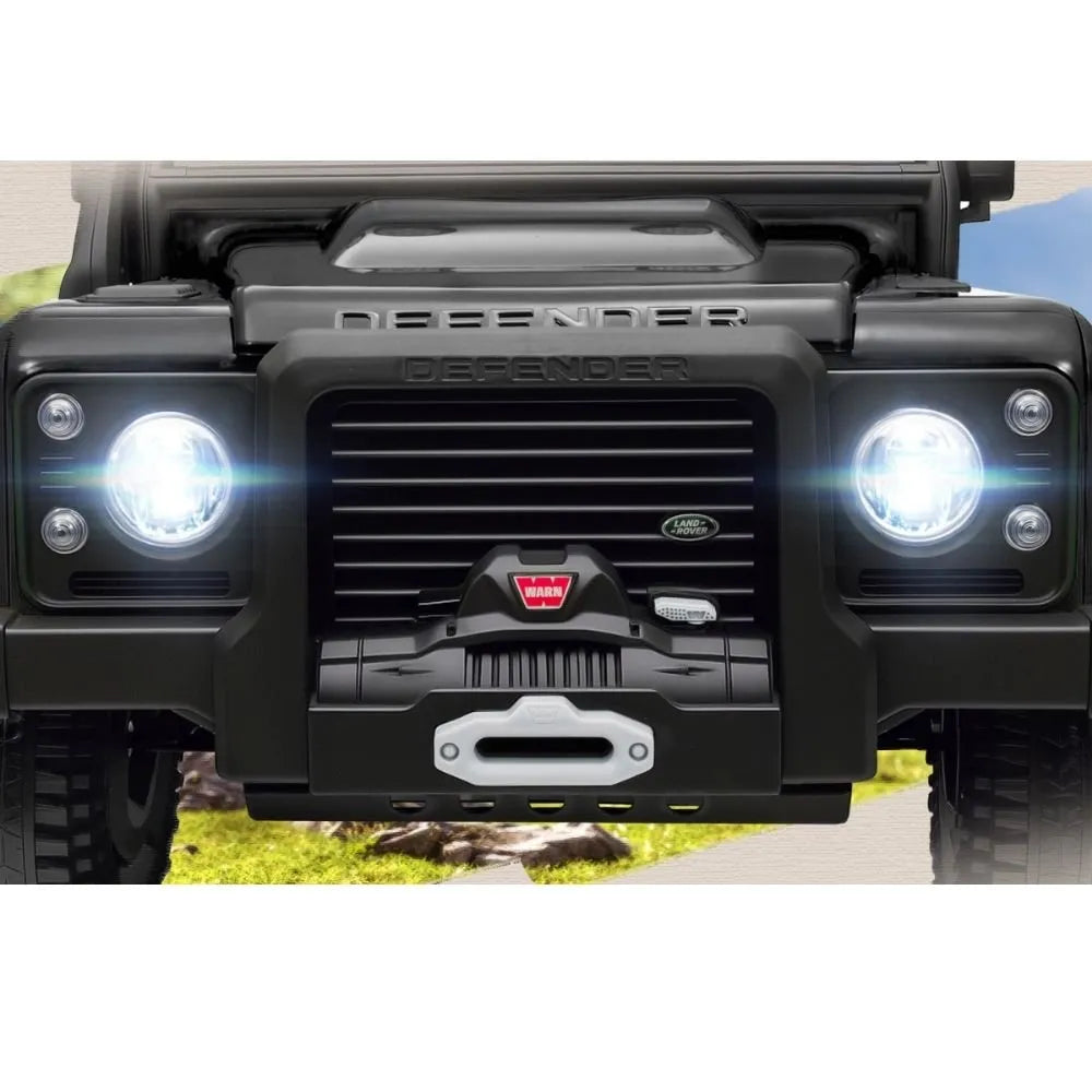Land Rover Defender eléctrico para niño Black