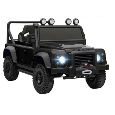 Land Rover Defender eléctrico para niño Black