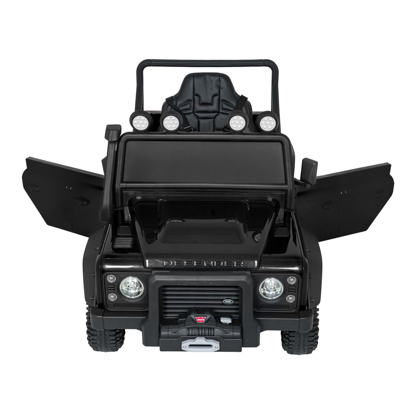 Land Rover Defender eléctrico para niño Black